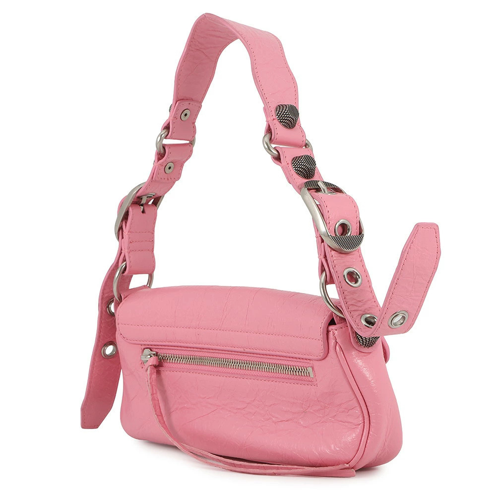 Balenciaga Bag Shoulder Sling Lucagol Leather Black
